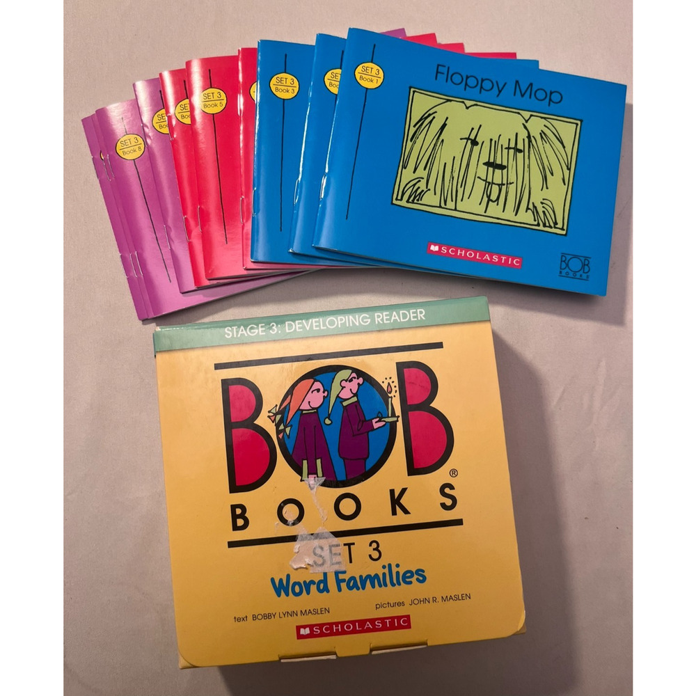 Bob Books, Set 3: Word Families - Paperback By Bobby Lynn Maslen VERY GOOD